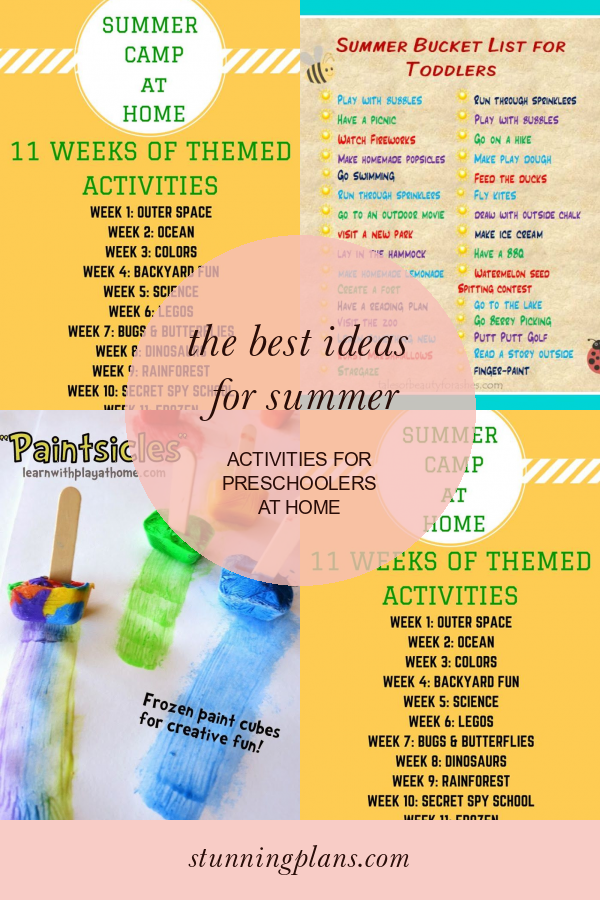 the-best-ideas-for-summer-activities-for-preschoolers-at-home-home